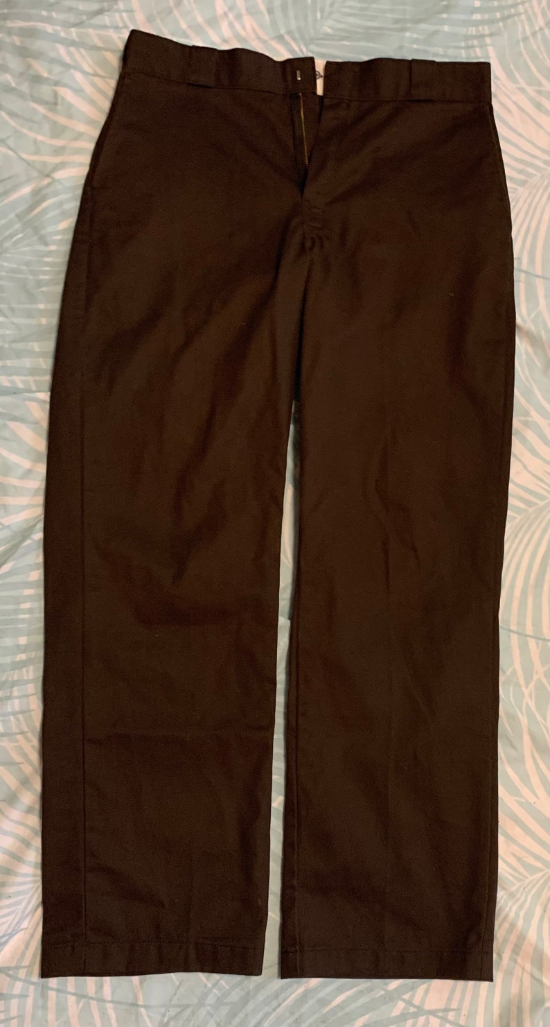 Dickies Brown Work Pants - Etsy