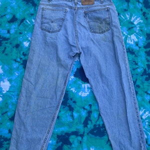Levi Strauss Distressed White Tag Jeans