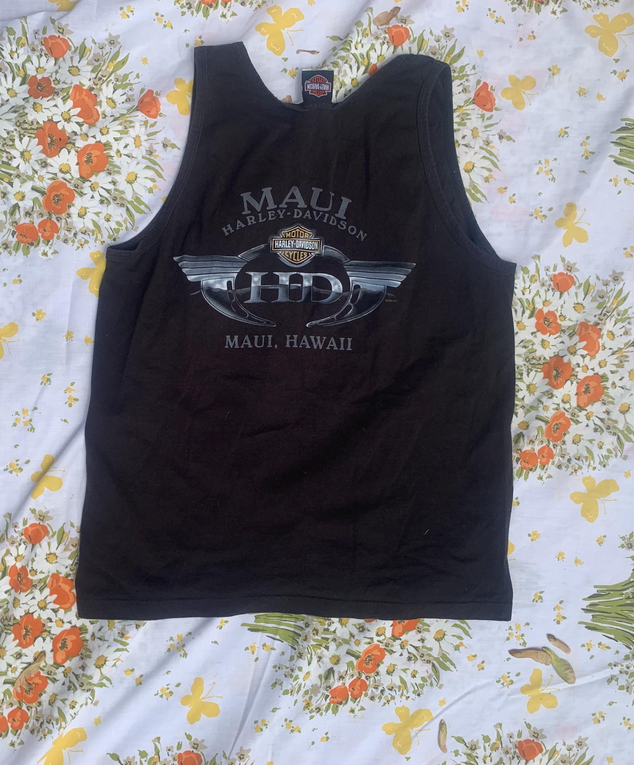 Harley Davidson Maui Tank - Etsy