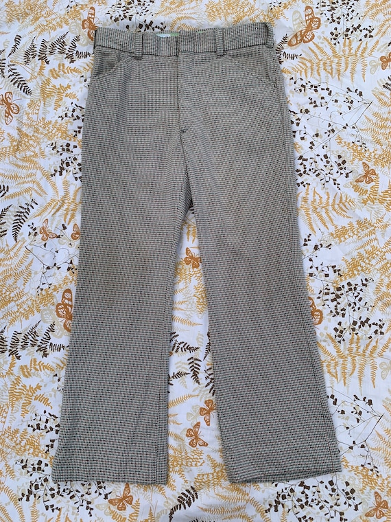 Kmart Vintage 1970s Green Pants Gem