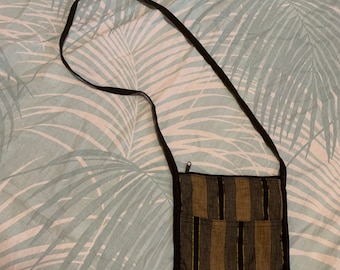 Prithvi Brown and Black Boho Bag