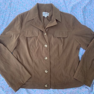 Courtenay Tan Polyester Blazer