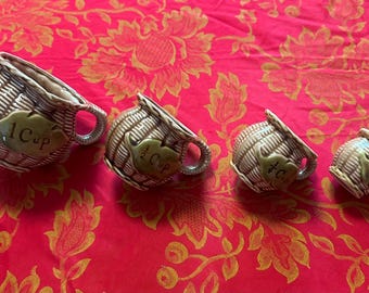 4 Teiliges Keramik Messbecher Set- Tilso Keramik