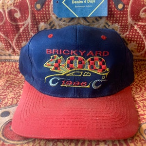 Brickyard 400 Red & Blue Hat