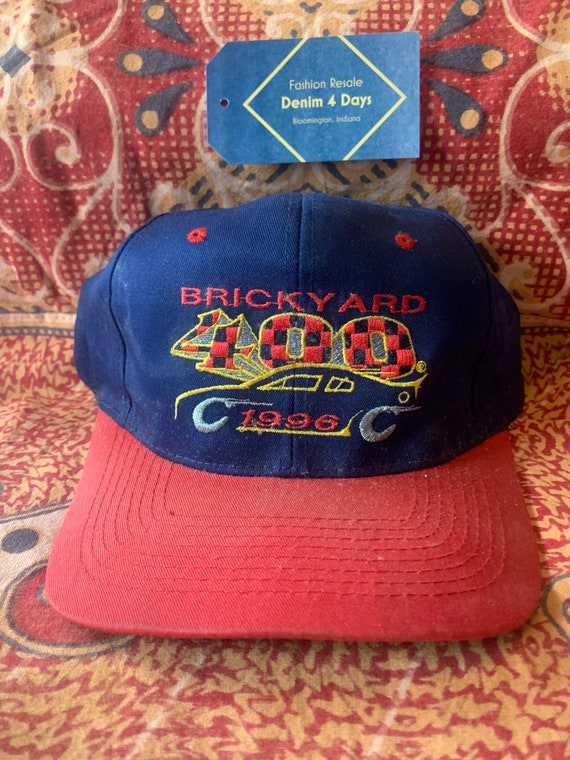 Brickyard 400 Red & Blue Hat