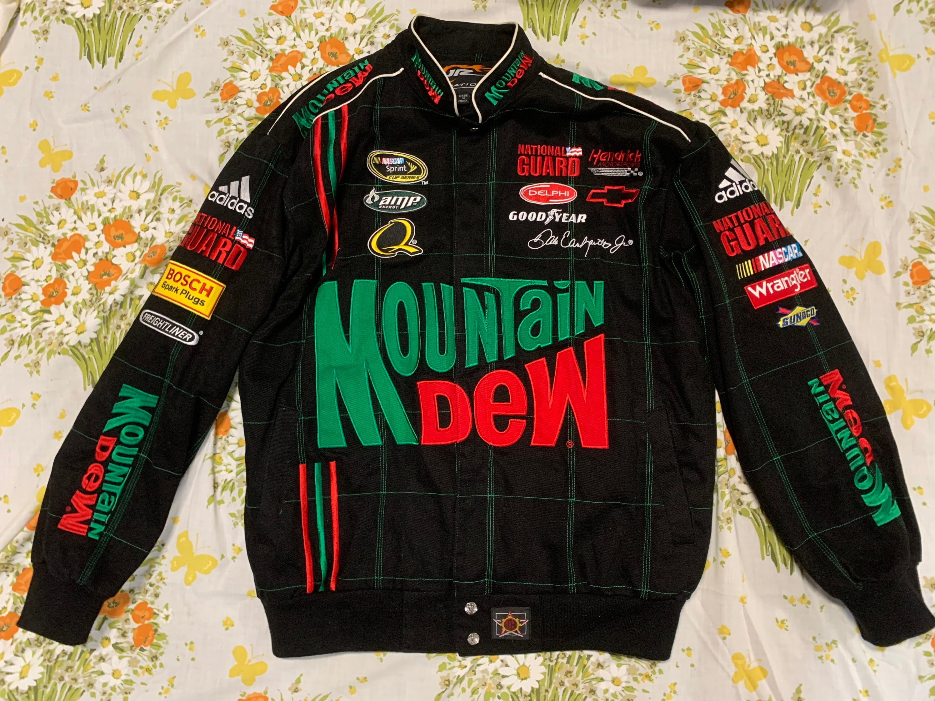 Mountain Dew Dale Jr. Nascar Jacket Etsy UK