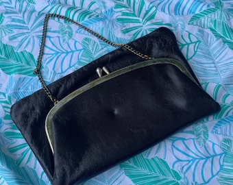 Vintage Brown Leather Purse