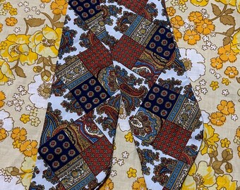 Écharpe à motif cachemire abstrait