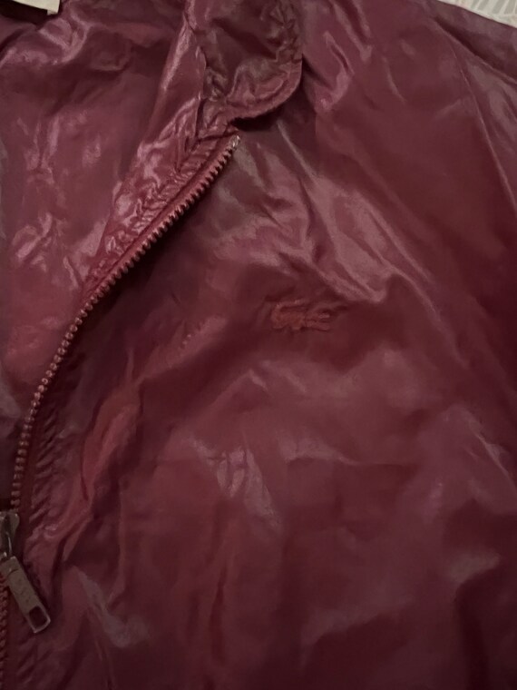 Lacoste Crimson Windbreaker Jacket View 2