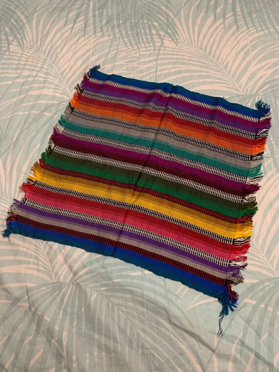 Boho Rainbow Bandana Scarf