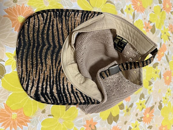 Tiger Pattern Stretchy Cap - image 2