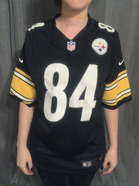 Denim4DaysBoutique Pittsburgh Steelers Jersey #84 Brown