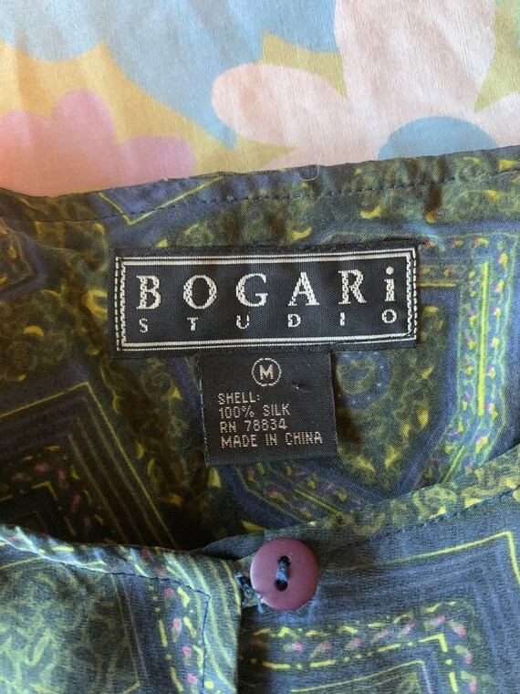 Bogari Studio Boho Silk Button-up - Etsy UK