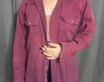 Western Magenta Top. Spindle River Brand.