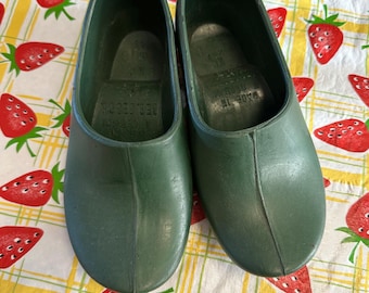 Made in West Germany Green Clogs