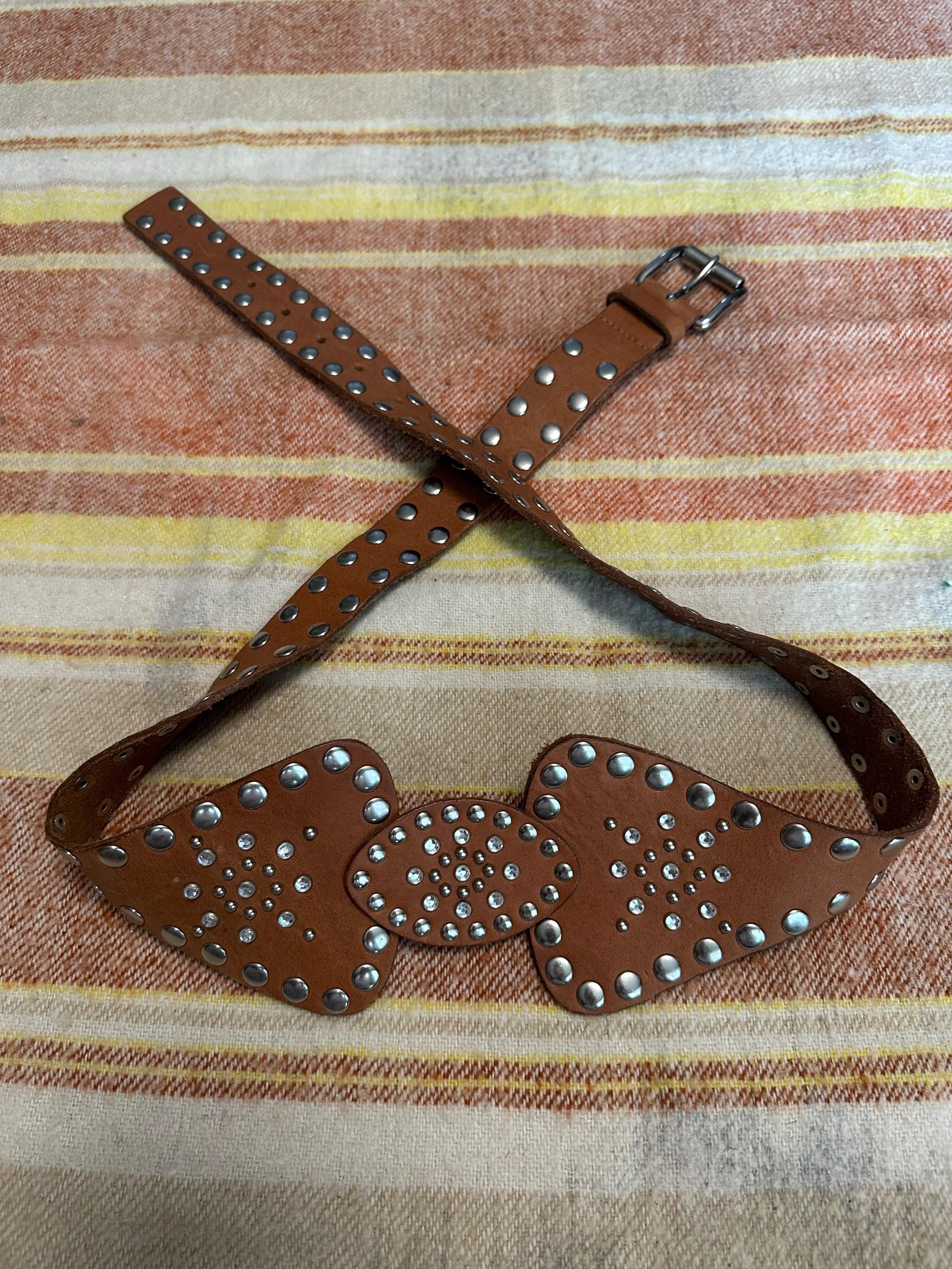 Guess Studded Belt - Etsy