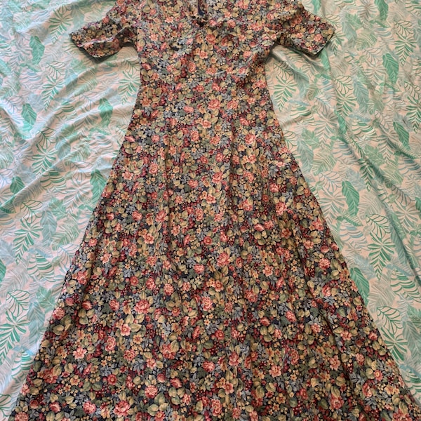 Floral Vintage Dress - Etsy