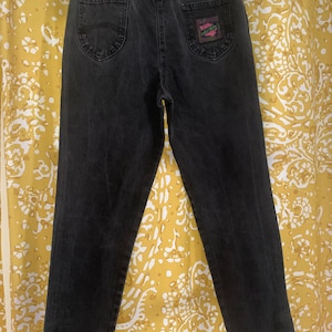 Chic Kids Black Button Jeans