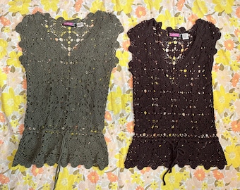 Dì cosa? Top all'uncinetto: scegli un colore