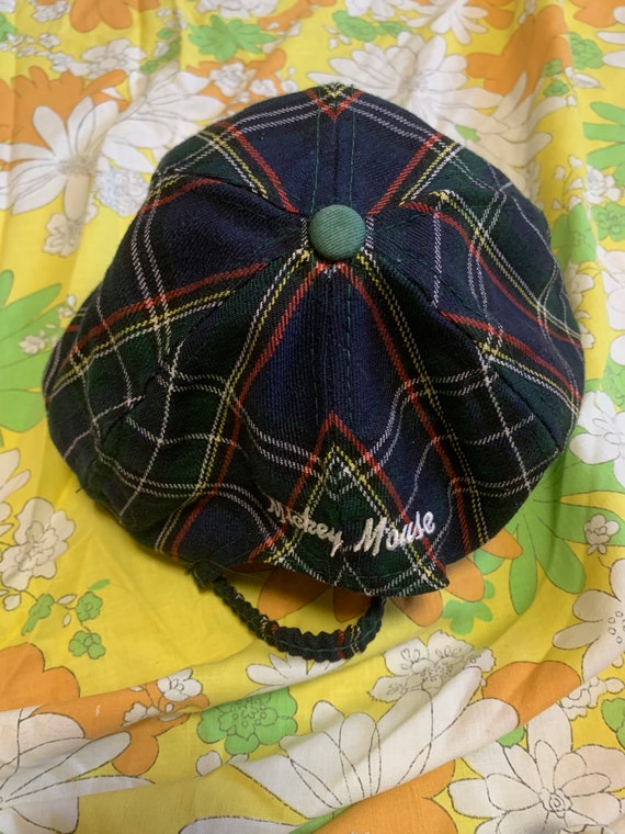 Mickey Mouse Plaid Snapback Hat - image 3