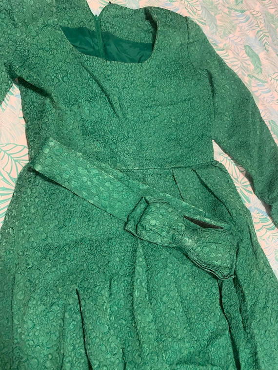 Green Vintage Three Piece Dress - image 2