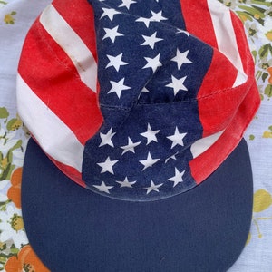 American Flag Vintage Hat