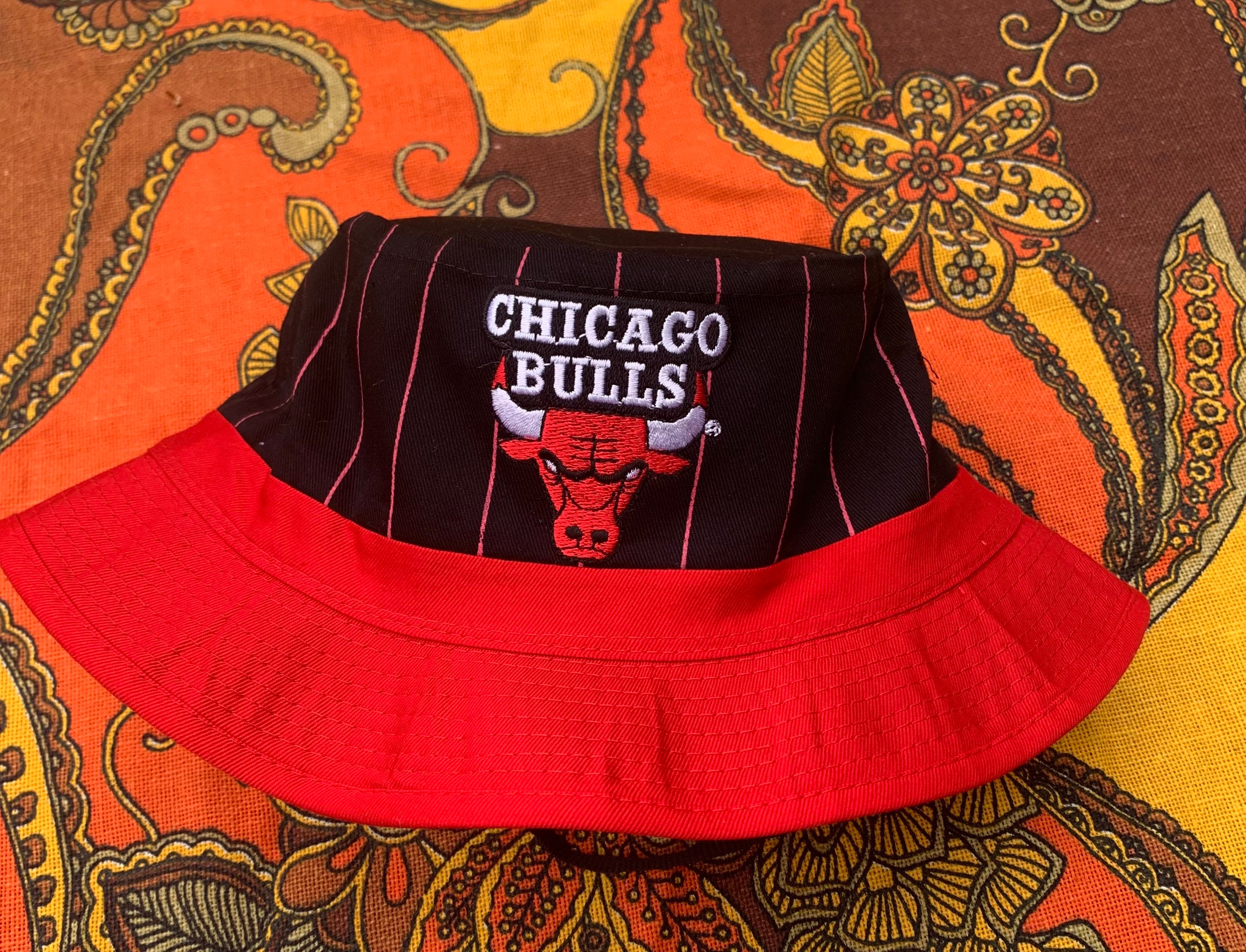 Chicago Bulls Bucket Hat | Etsy Australia
