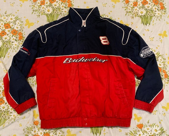 Budweiser Dale Earnhardt Nascar Jacket - Gem