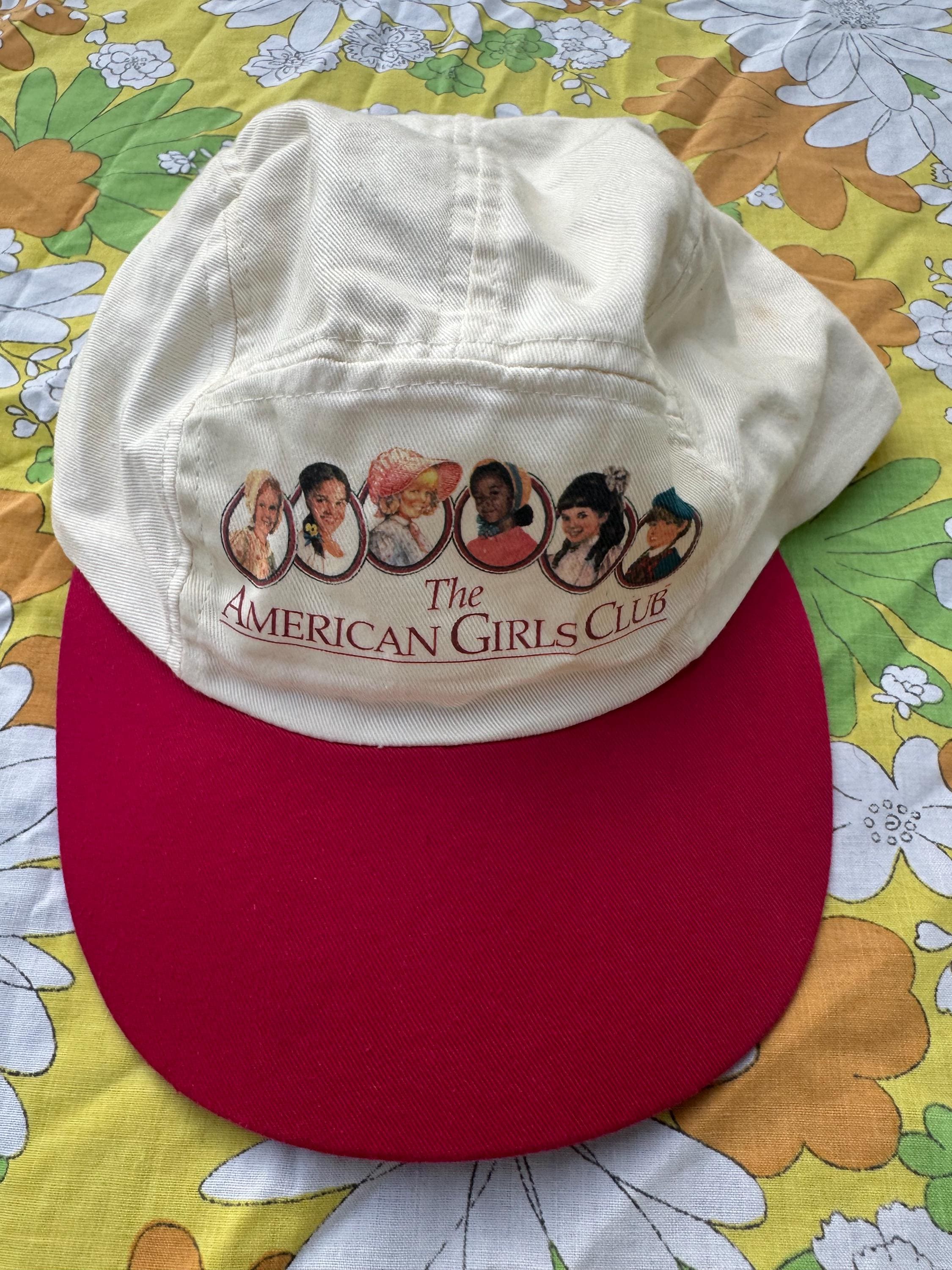 American Girls Club Red & White Hat - Etsy display picture 3