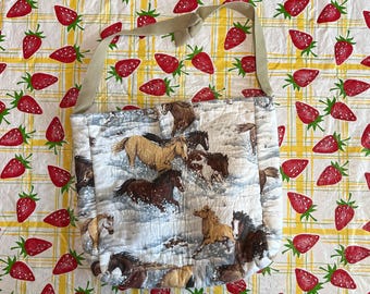 Horse Pattern Handbag