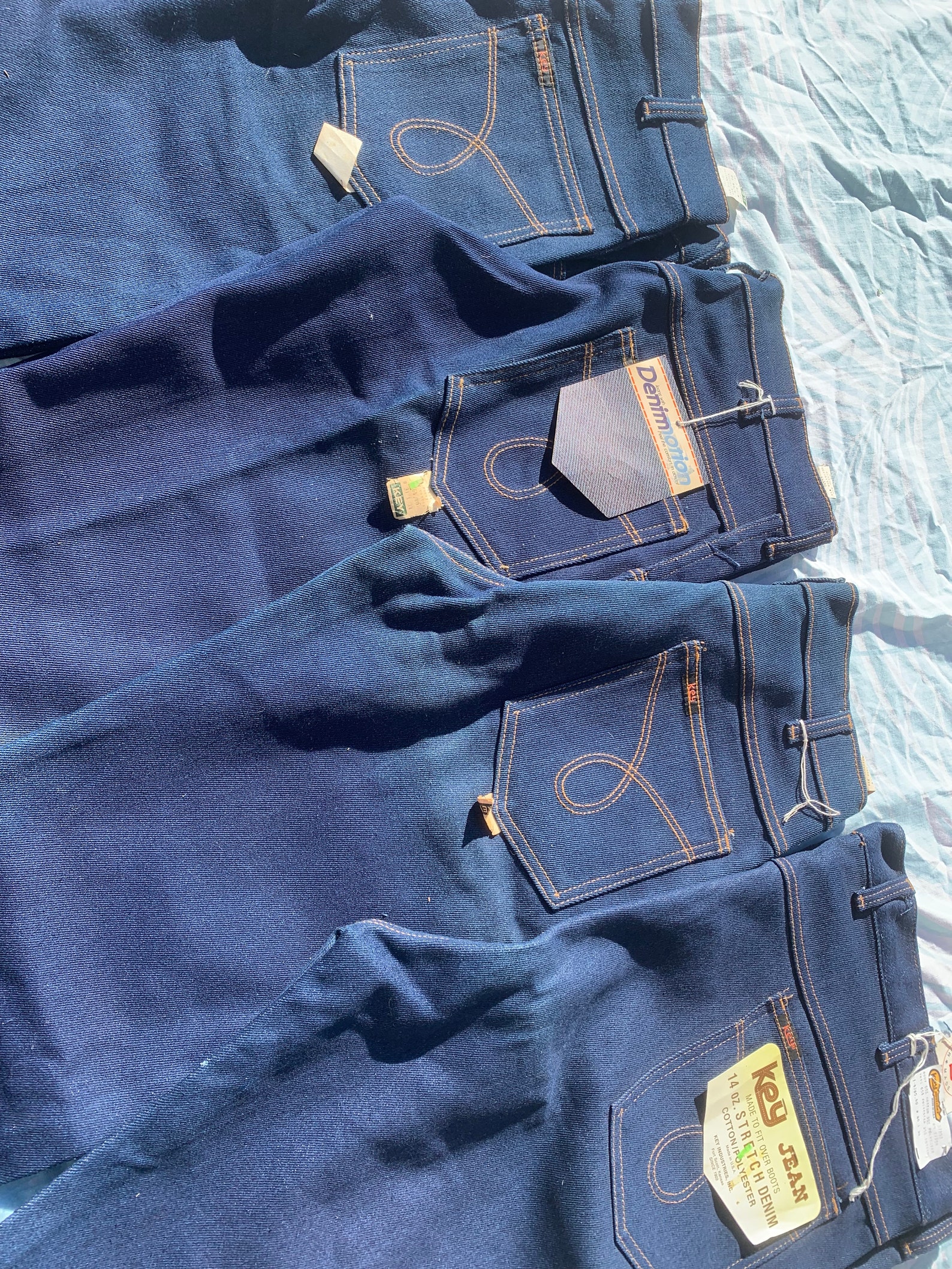 Key Men Key Men's Denim Jeans 1970s Deadstock-new With Tags - Etsy