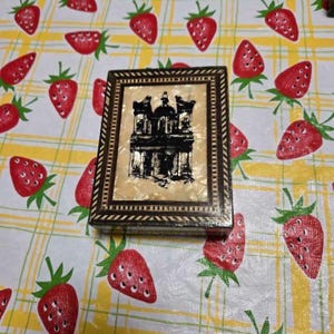 Wooden Mother of Pearl Box