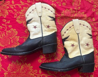 Cimarron Footwear laarzen met longhornpatroon