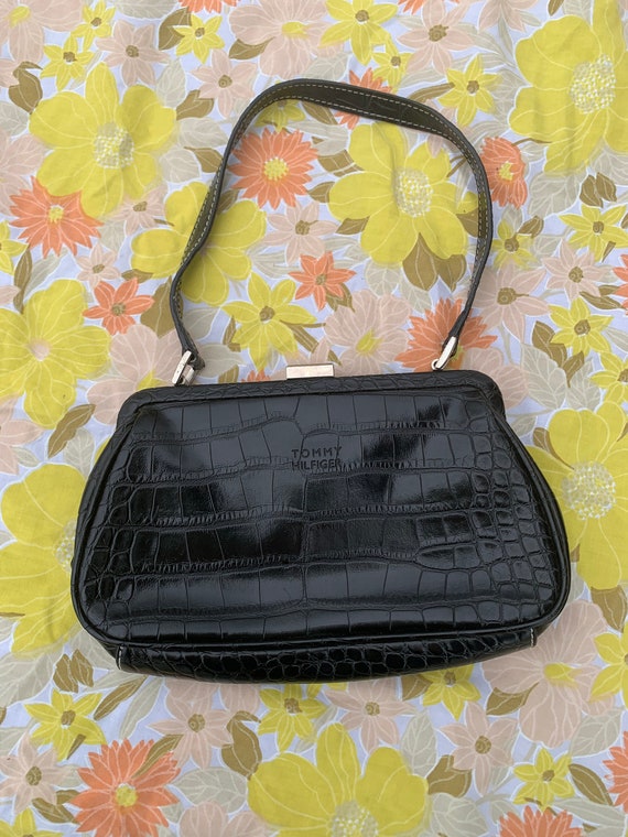 Tommy Hilfiger Black Leather Purse