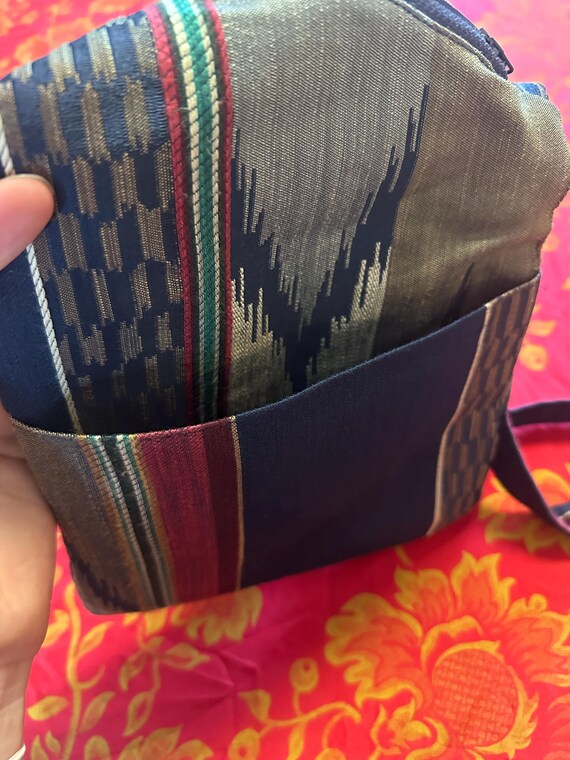Boho Abstract Zip-up Sidebag - image 3