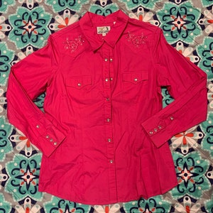 Panhandle Slim Pink Western Shirt