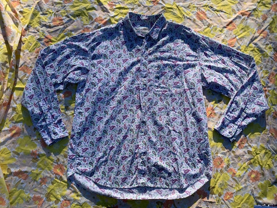 Benetton Italy Made Button Up Shirt - image 1