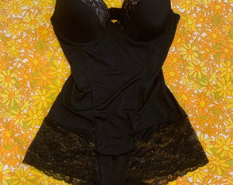 Black Babydoll Lingerie Dress