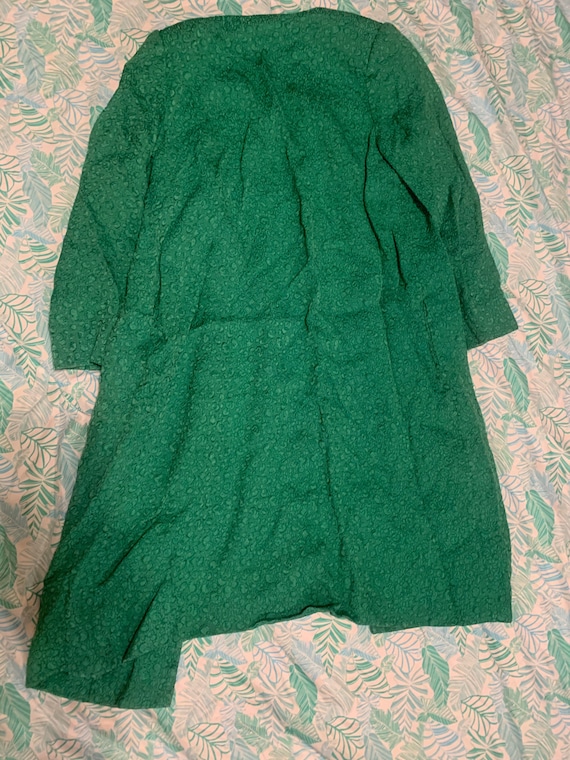 Green Vintage Three Piece Dress - image 4