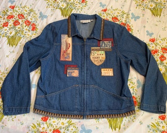 Nancy Bolen City Girl Denim Music Jacket