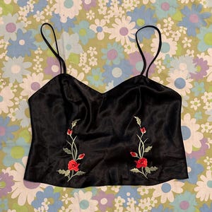 Delicates Floral Crop Tank