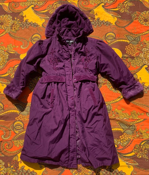 Big Chill Purple Vintage Coat