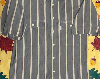 Camisa xadrez de manga curta Levi's Silver Label "Big E"