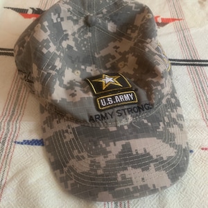 US Army Strong Nascar Hat