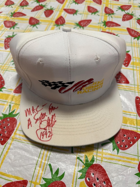 Joe Gibbs Racing Signed White Hat