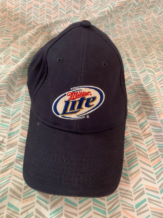 Miller lite blue hat Gem