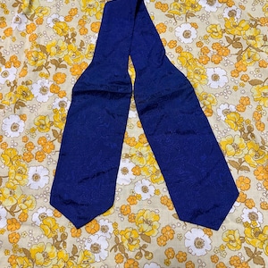 Paisley Blue Bow Tie