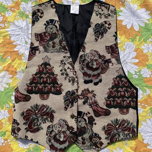 Quilted Holiday Vest