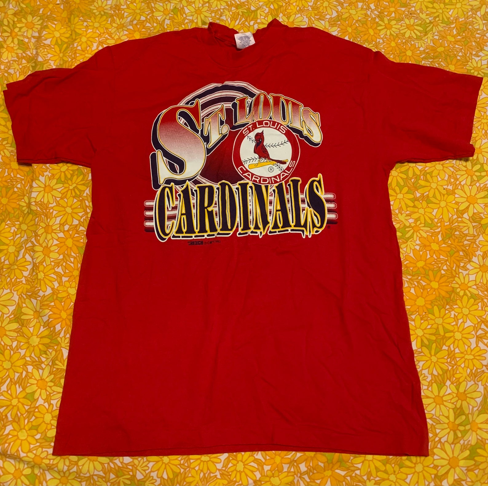 St. Louis Cardinals Vintage Tee Etsy Canada