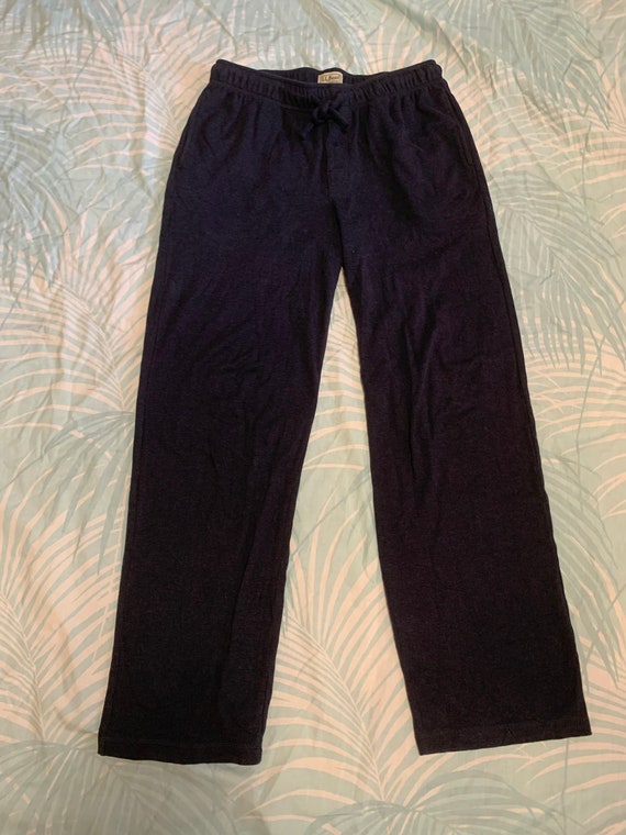 LL Bean Blue Pajama Pants